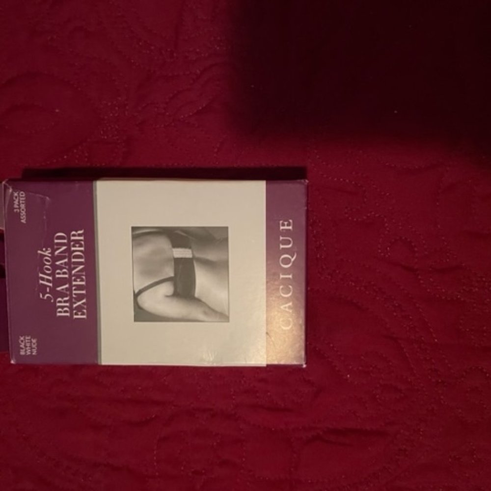 Bra Hook Extenders 3 & 5 hook bundle